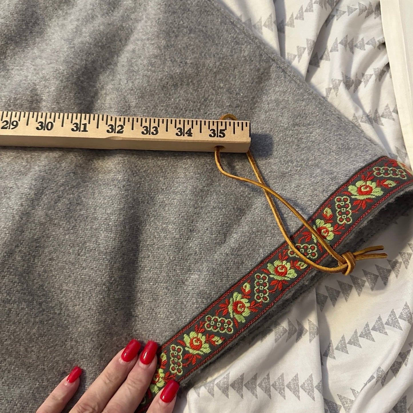 Vintage Wool Poncho