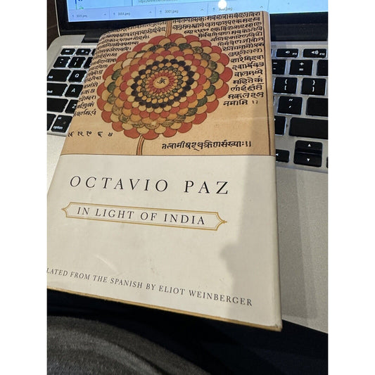 In Light of India by Octavio Paz Hardcover Book VG