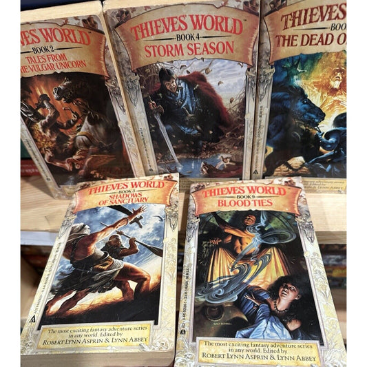 Thieves' World Fantasy Lot of 5 Paperback by Robert Asprin
