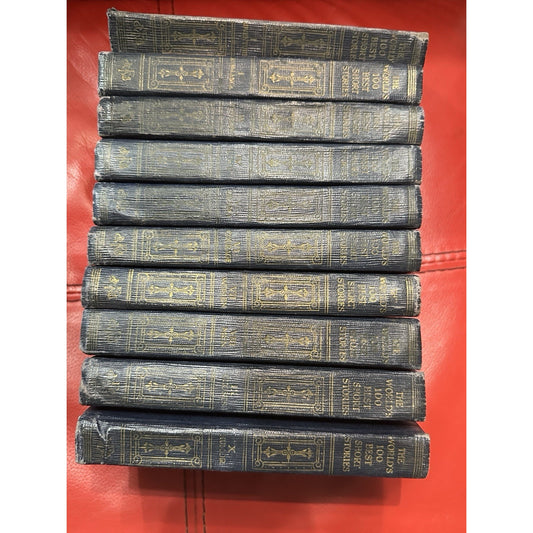 The Worlds One Hundred Best Short Stories Funk & Wagnals 1927 10 Books Like New