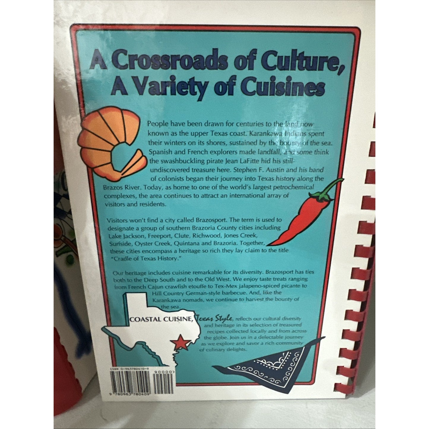 Coastal Cuisine Hardcover J S L of Brazosport