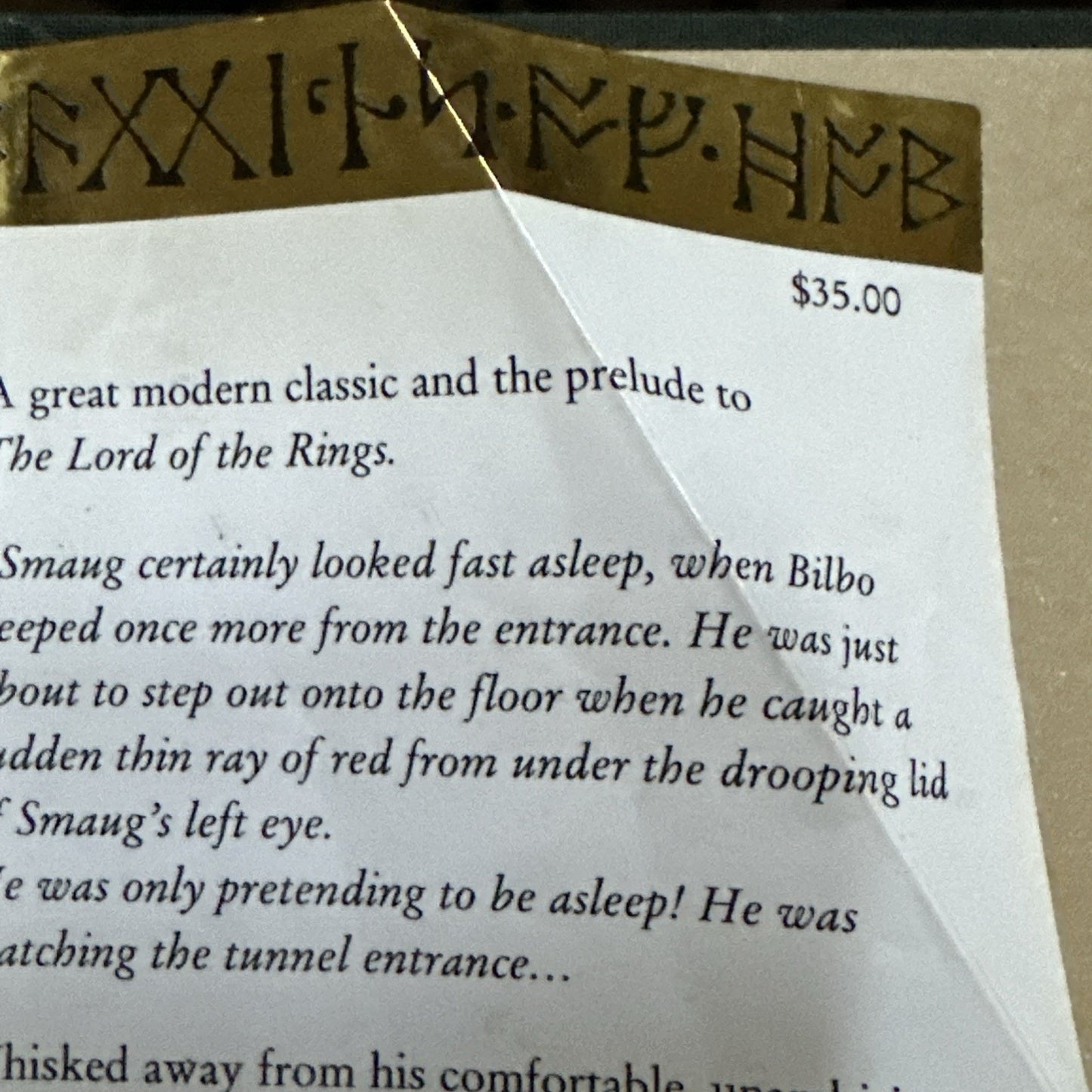 1997 The Hobbit: Or There and Back Again by J.R.R. Tolkien