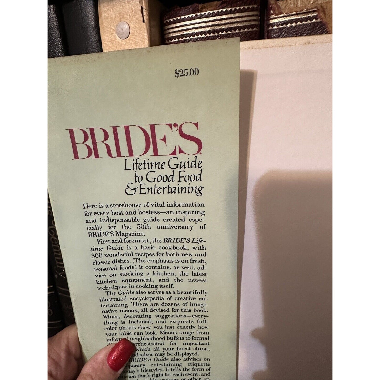 BRIDE’S Lifetime Guide to Good Food & Entertaining. 1984