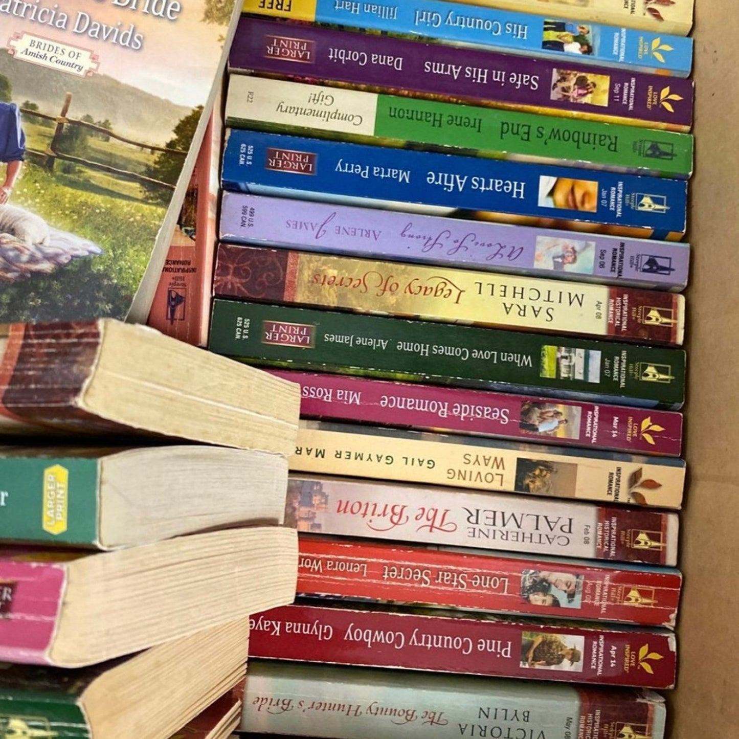 20 pounds of Romance Books