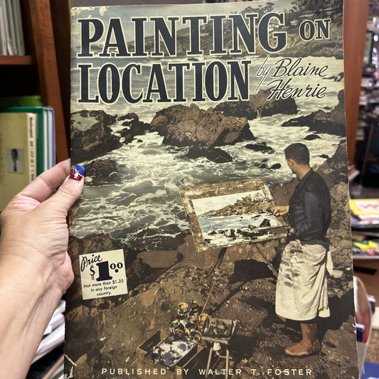 Vintage Painting On Location by Blaine Henrie