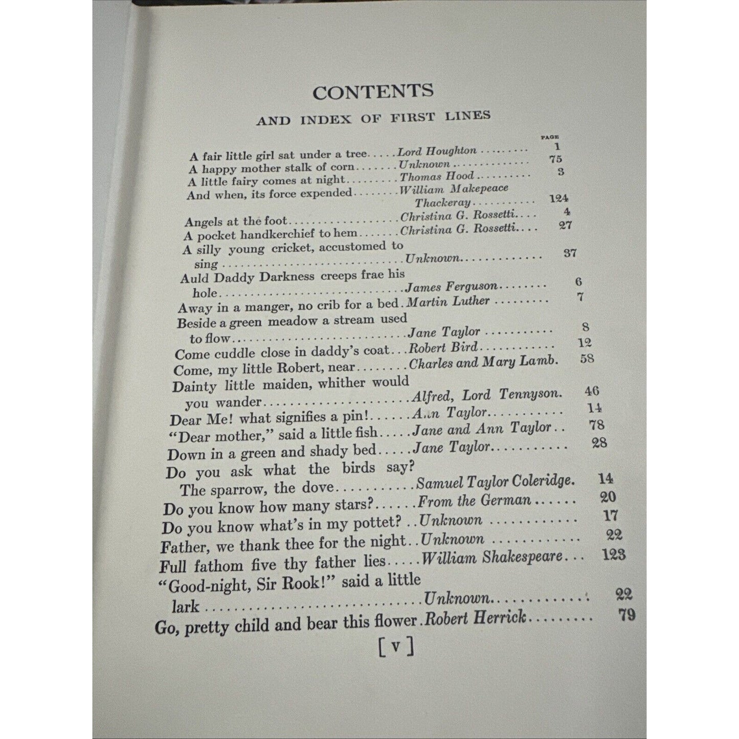 A Child's Book Of Old Verses - Jessie Wilcox Smith (1935, Hardcover)