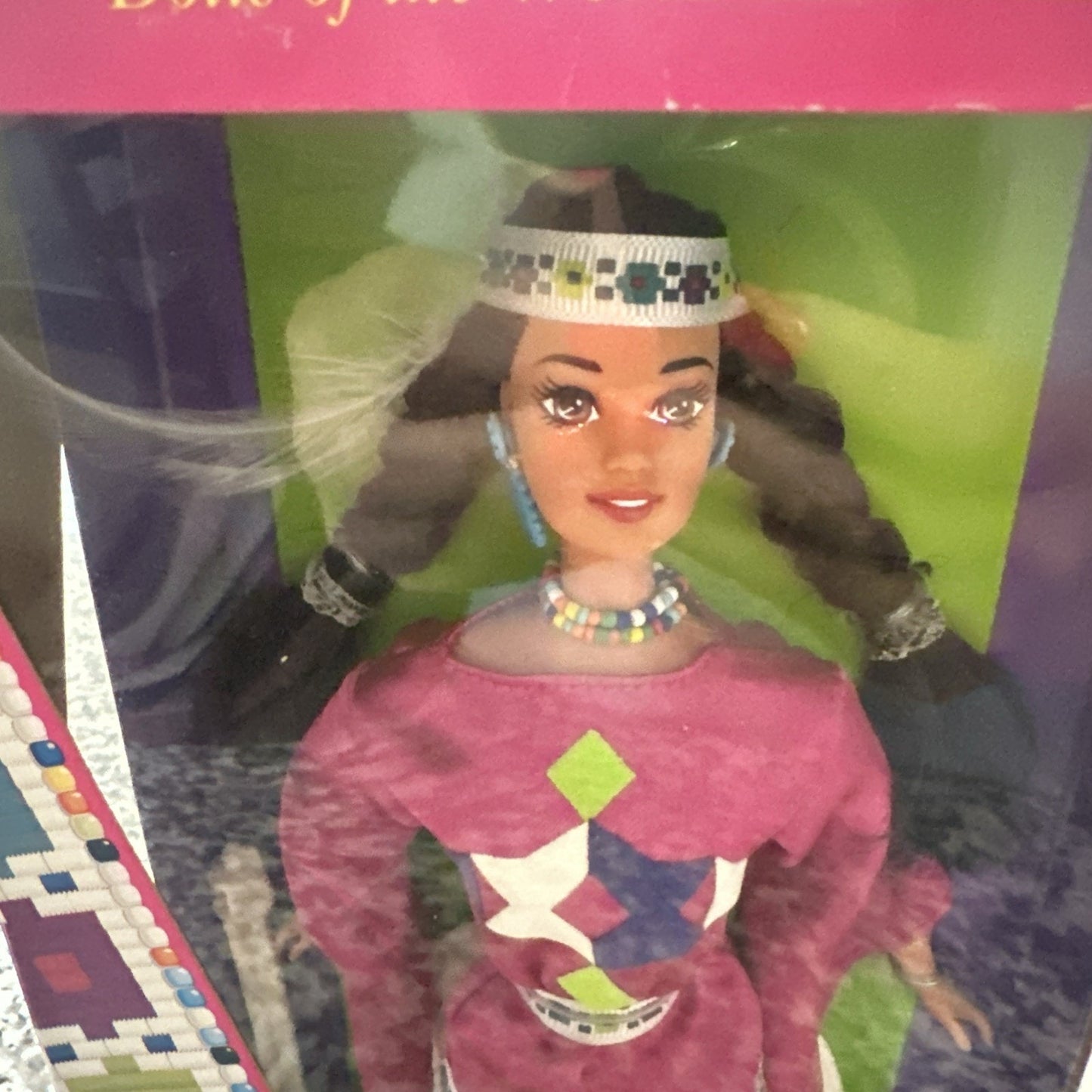1994 Mattel Barbie Dolls Of The World Native American Third Edition