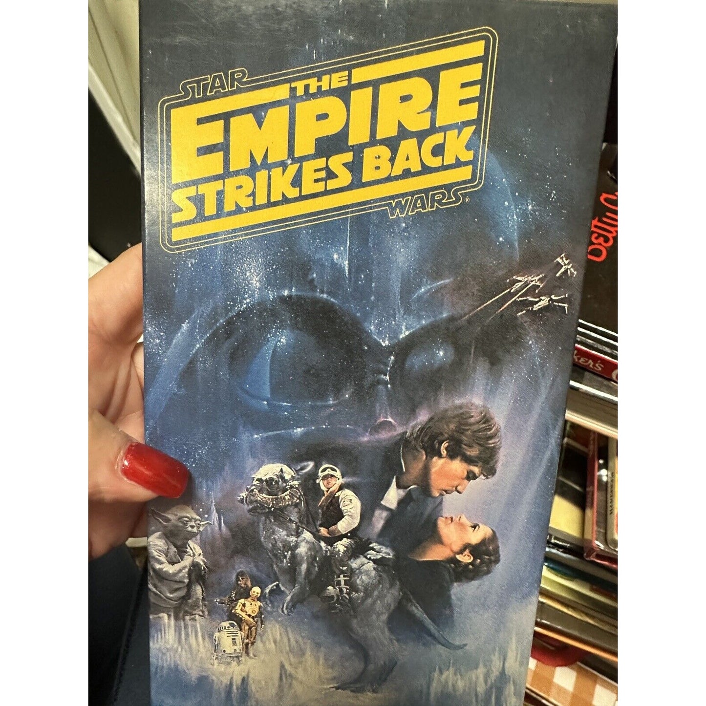 Star Wars Trilogy VHS Movies Return Of The Jedi_The Empire Strikes Back