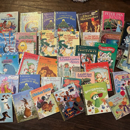 35 Random Little Golden Books