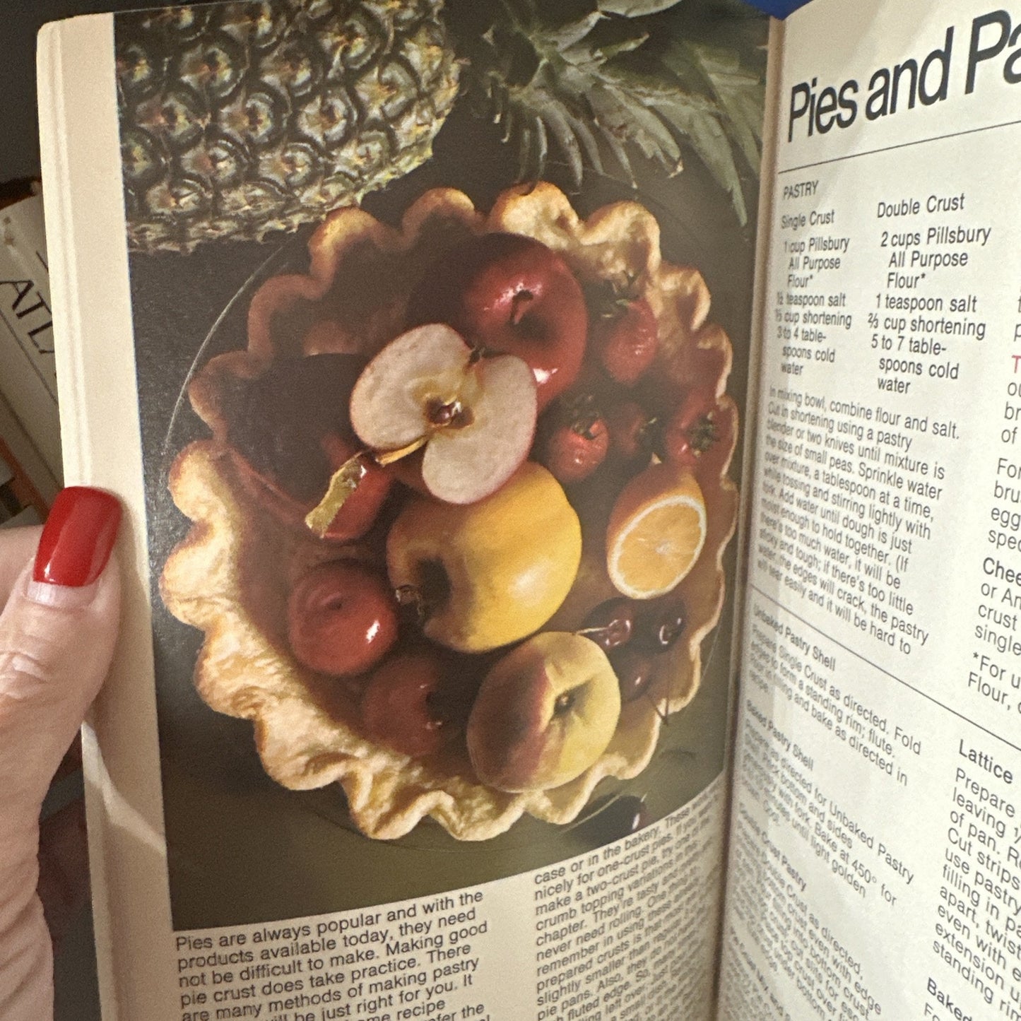 vintage Pillsbury's Dessert paperback cookbook copyright 1970
