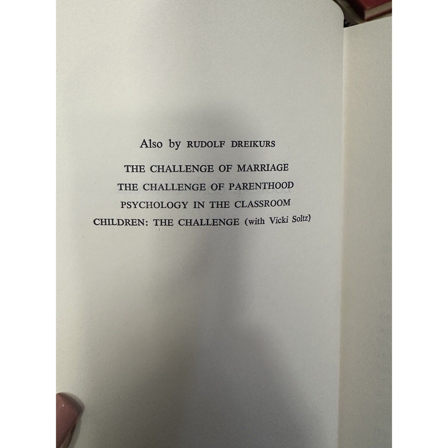 A New Approach to Discipline: Logical consequences (1st Ed)