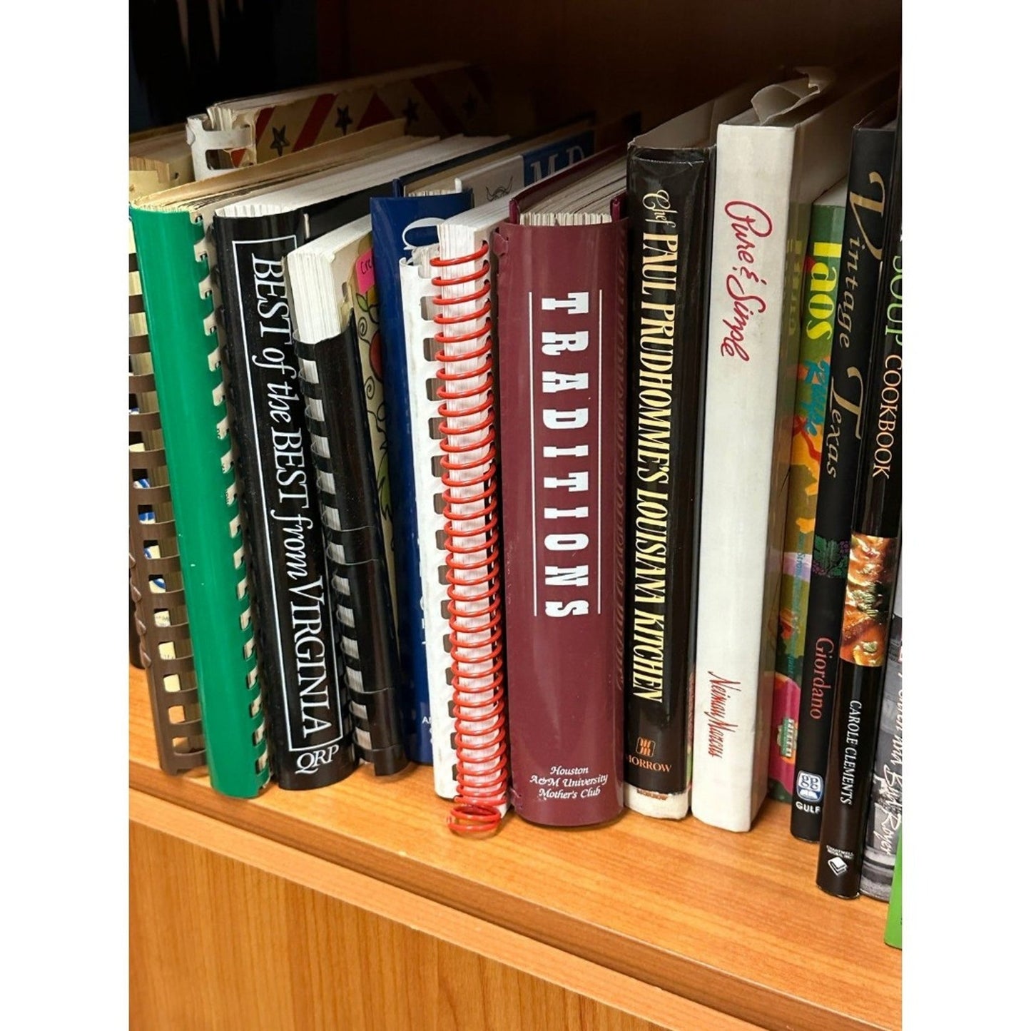 Mix of over 20 pounds of cookbooks