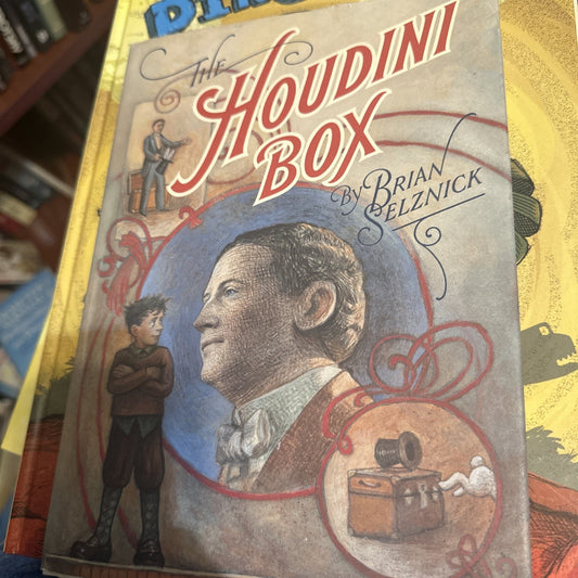 The Houdini Box by Brian Selznick (1991, Hardcover) First Edition Signed