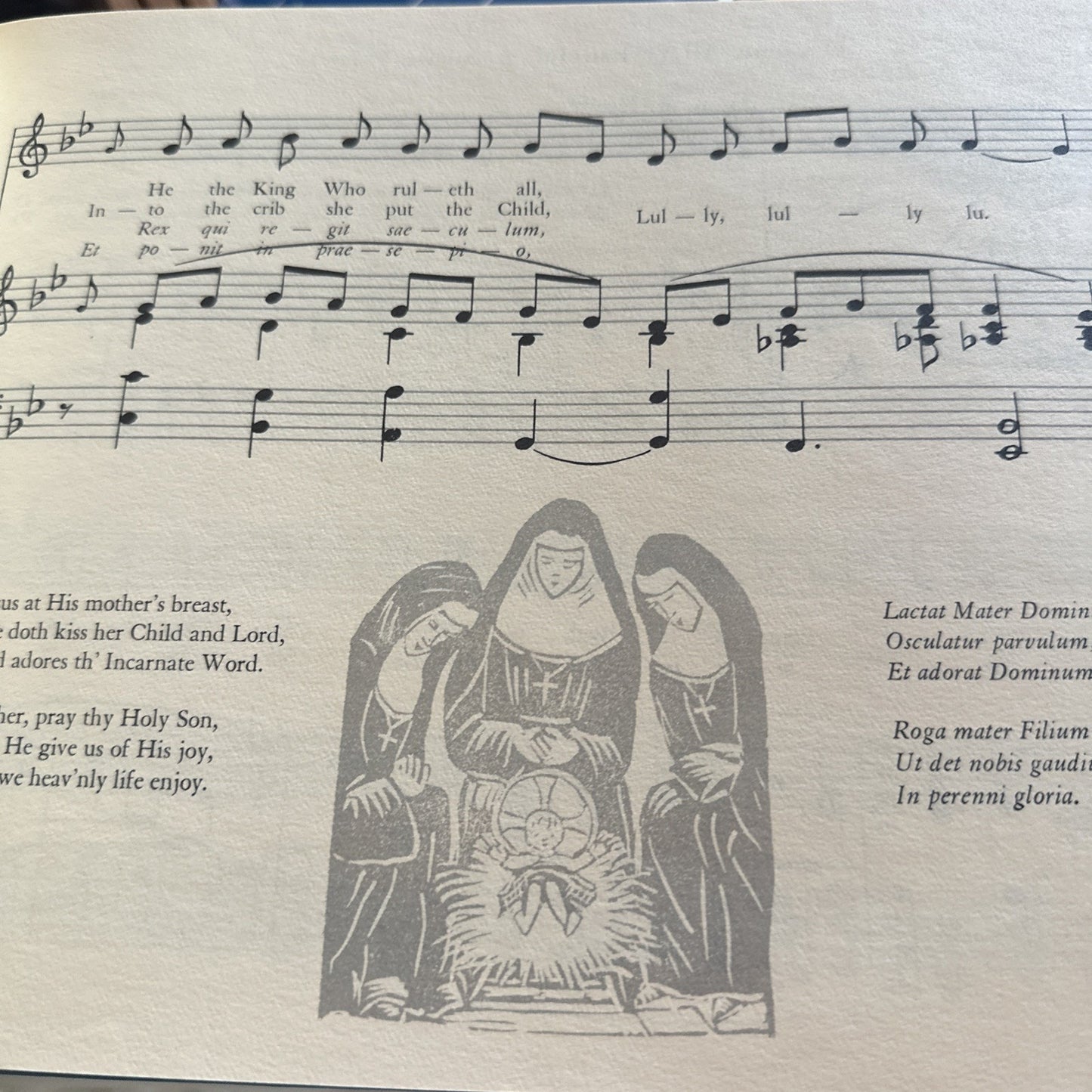 TRAPP FAMILY BOOK OF CHRISTMAS SONGS 1977 Franz Wasner ILLUS Agathe Trapp DJ -A