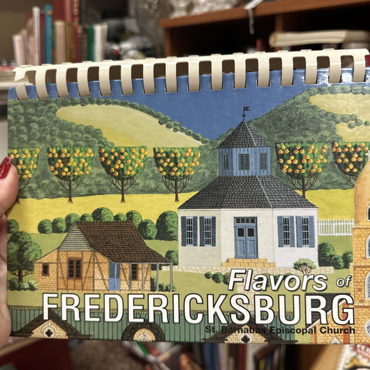 Flavors of Fredericksburg Saint Barnabas Episcopal Church Cookbook 1994 Texas