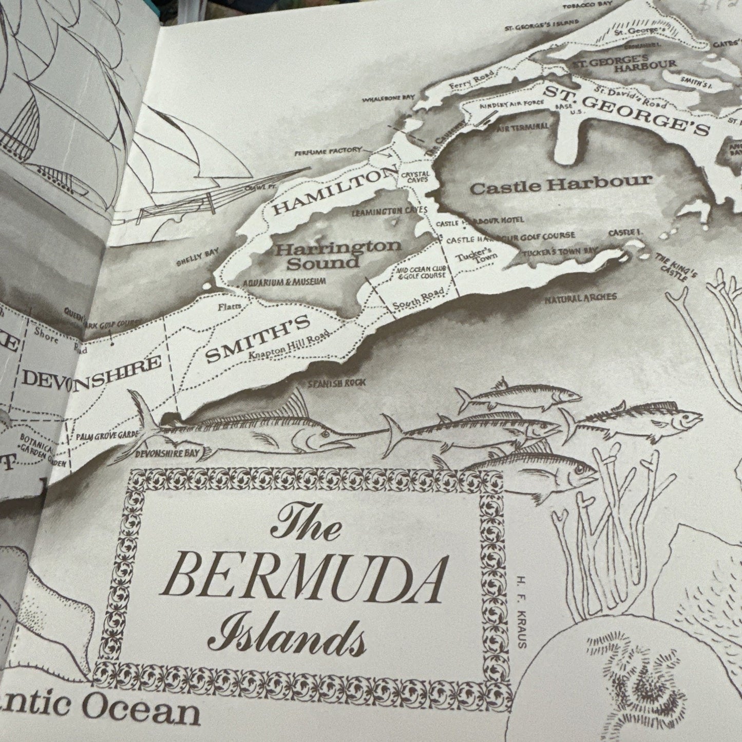Bermuda In Full Color By Hans W Hannau Hardback Book