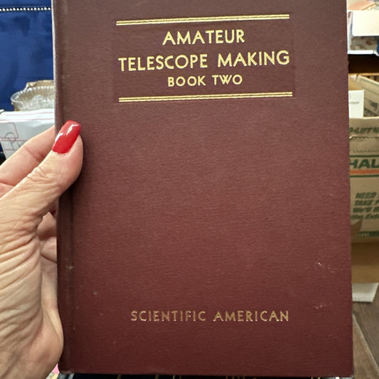 Amateur Telescope Making:Book One - Albert G. Ingalls-4th Ed/1964-HC