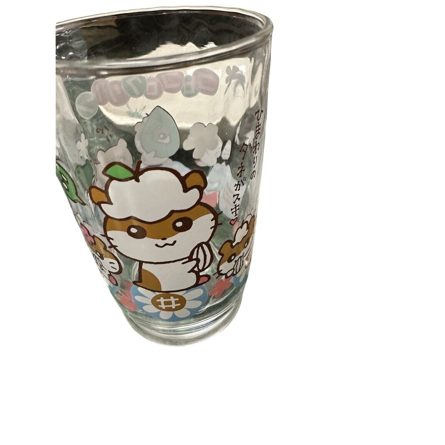 Corocorokuririn Glass Cup Set of 3 Retro Super Rare Corocorokuririn