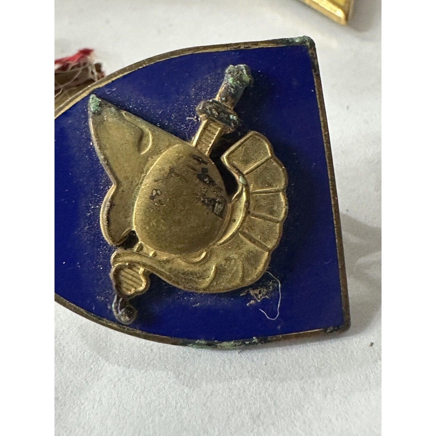USMA West Point Faculty Staff Insignia N.S. Meyer New York Clutch Back 1960s-70s
