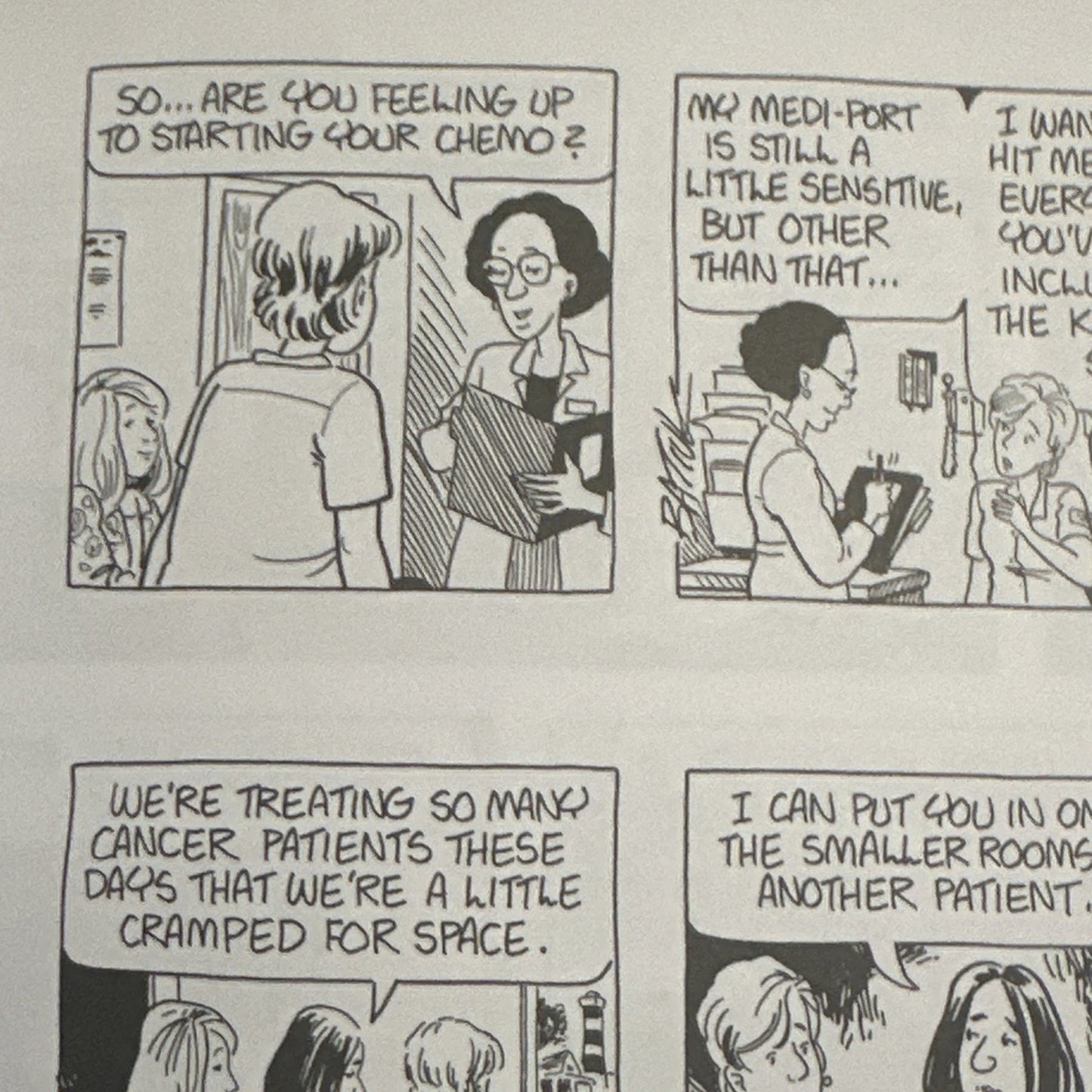 Lisa's Story/the other shoe/Tom Batiuk Funky Winkerbean/breast cancer Signed