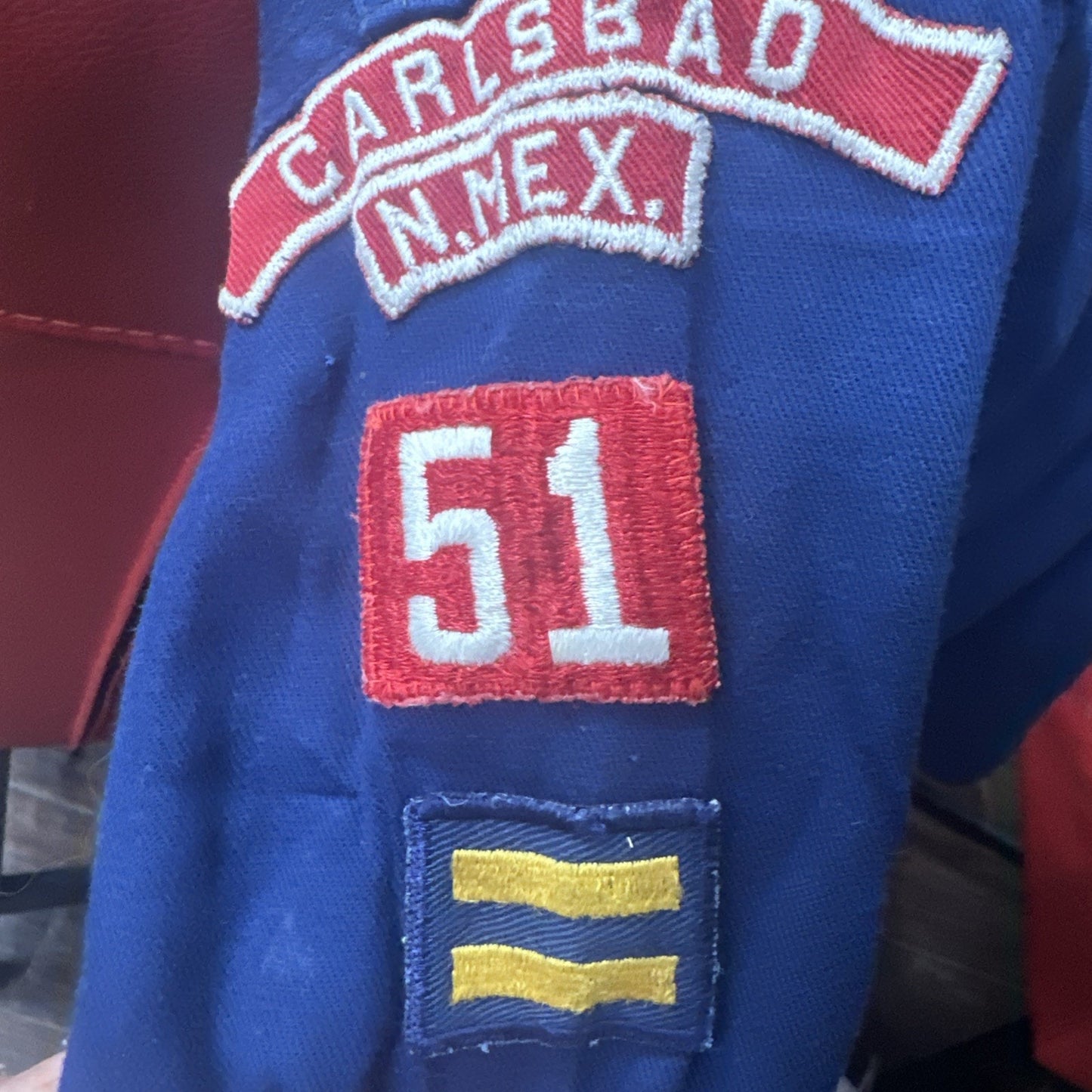 Boy Scouts of America Uniform Youth Small (?) Vintage Long Sleeve Blue CubShirt
