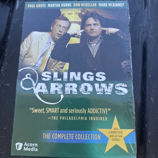 Slings Arrows - The Complete Collection (DVD, 2008, 7-Disc Set) New
