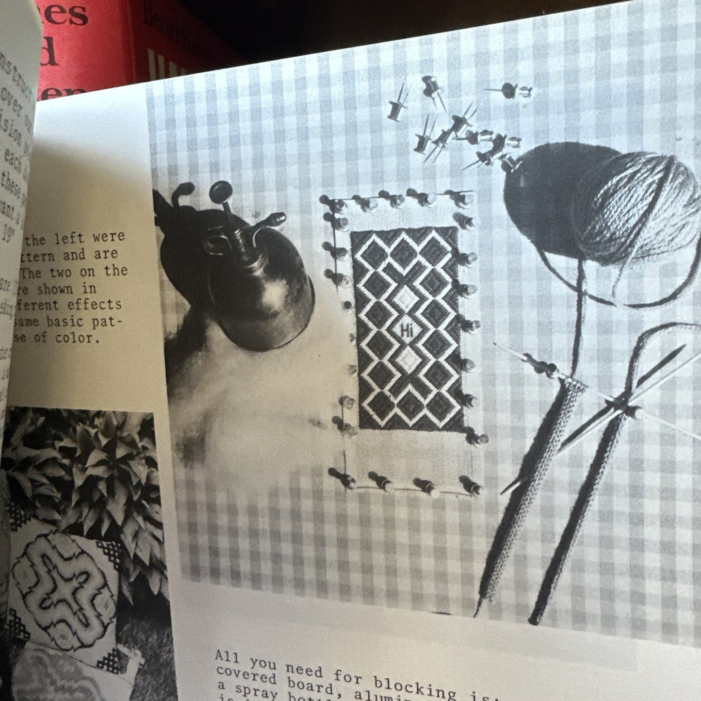 Bargello Borders Needlepoint Book – Vintage Craft Patterns & Stitch Guide 1974 Edition