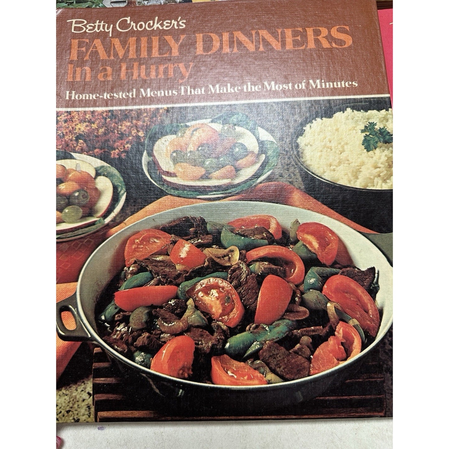 Vintage Betty Crocker Spiral Cookbook lot