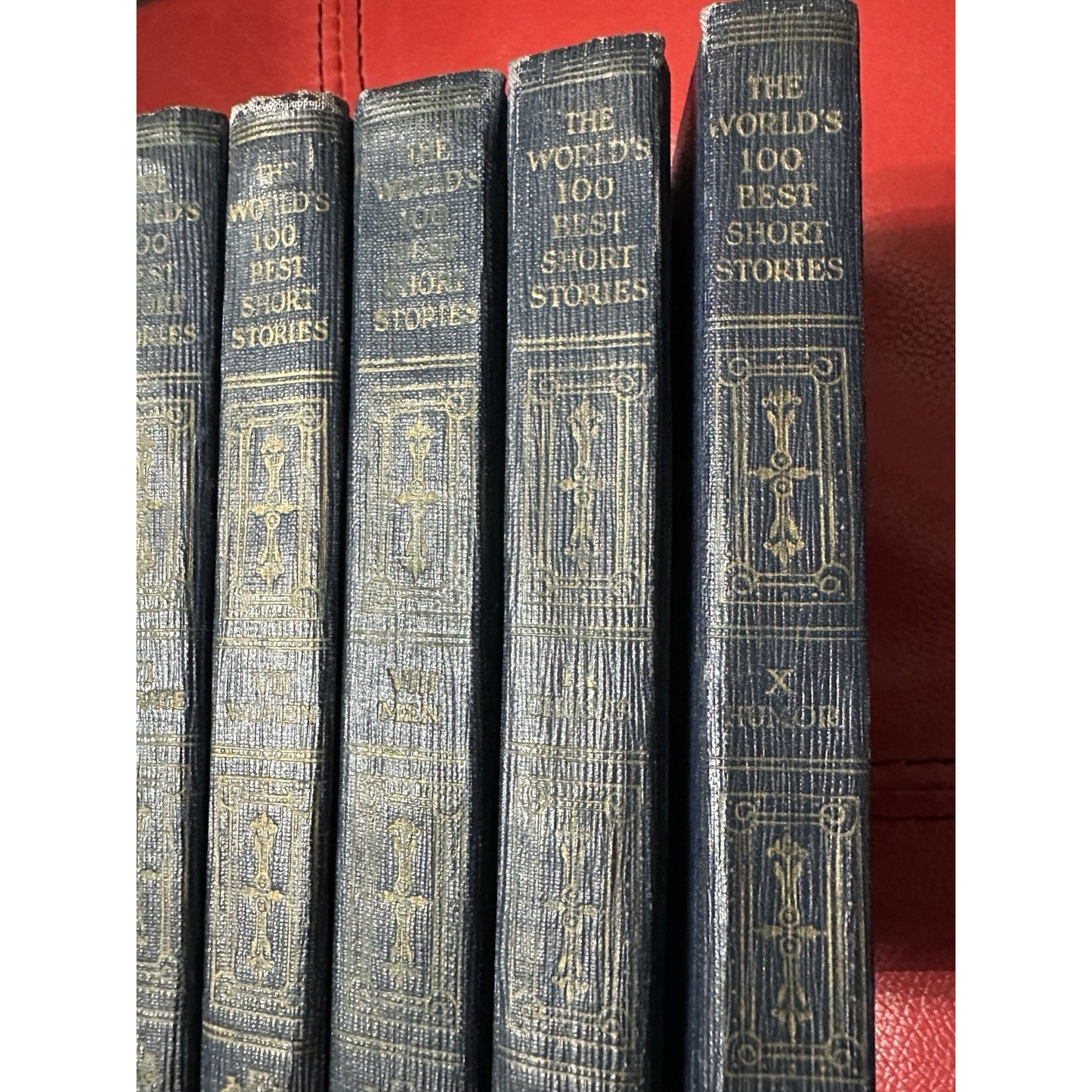 The Worlds One Hundred Best Short Stories Funk & Wagnals 1927 10 Books Like New