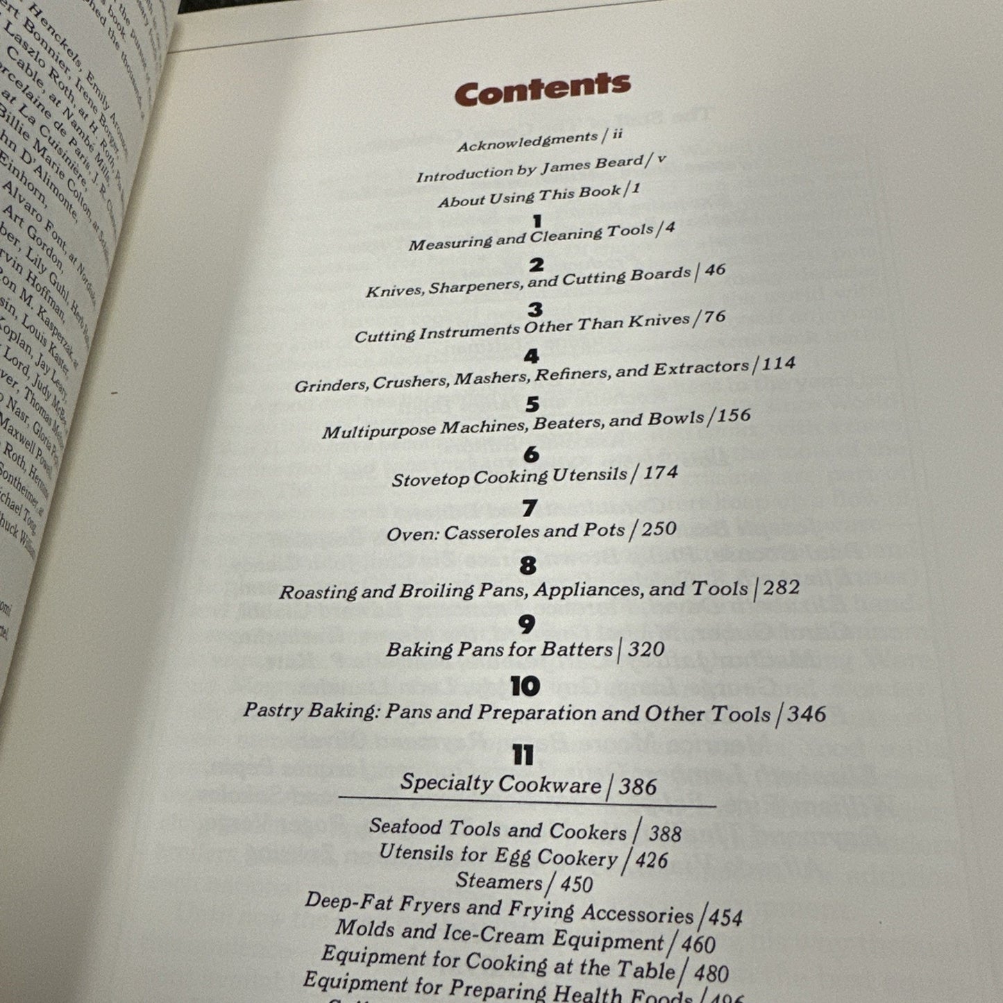 The Cooks' Catalogue