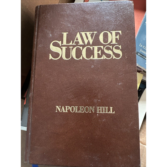 Law of Success 1979 Ed by unknown author