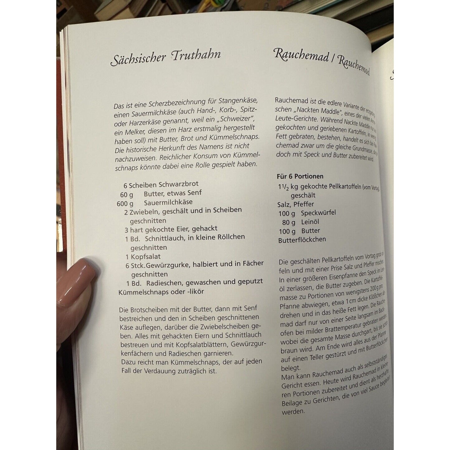Original Sächsisch - The Best of Saxonian Food - Hardcover Reinhard Lämmel
