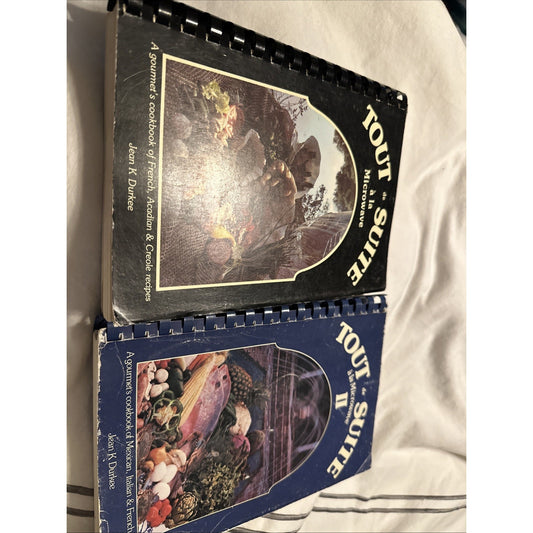 Toute de Suite a la Microwave Jean K Durkee French Acadian Creole Book 1 & 11