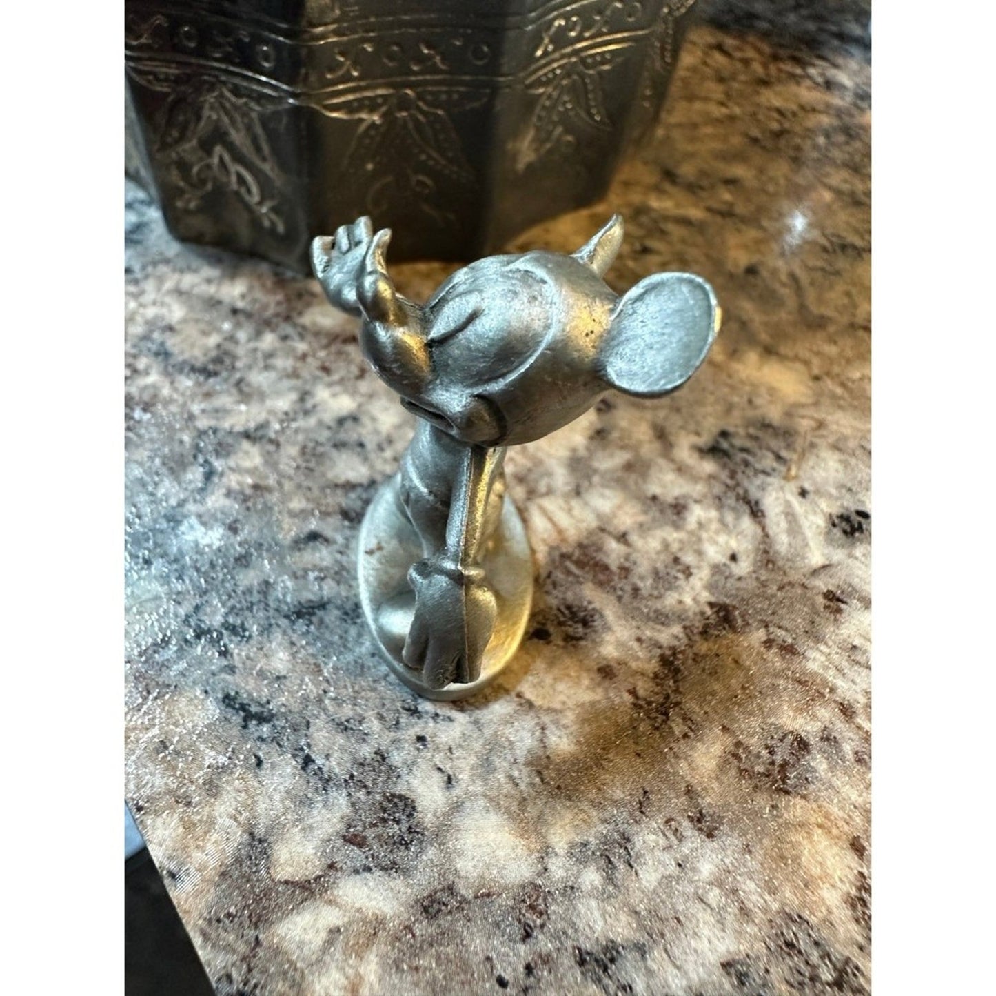 Vintage Walt Disney Prod. Pewter figurine Mickey Mouse 1.5"