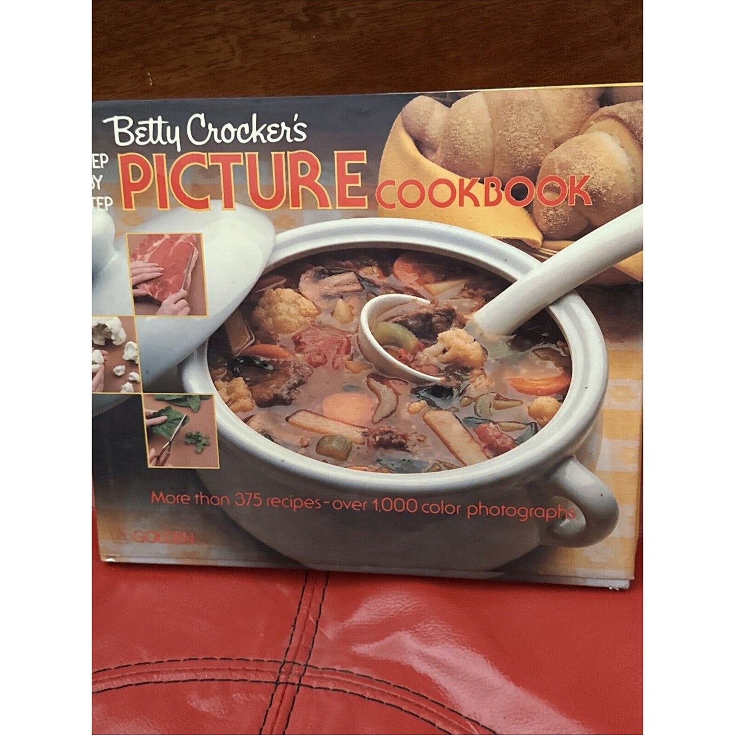 Vintage 1983 HC 1st Printing Betty Crocker's Step By Step Picture Cookbook