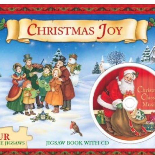 Christmas Joy Jigsaw book with CD