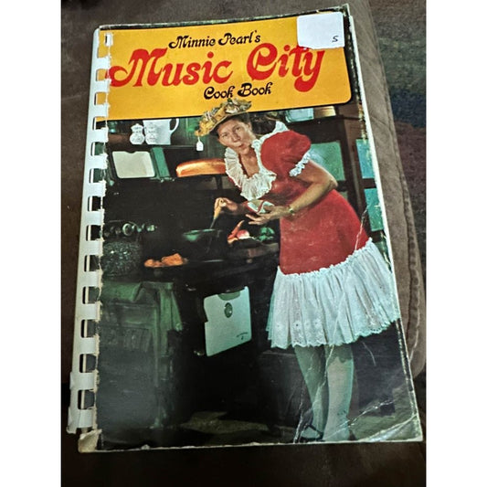 Vintage Minnie Pearl Cooks 1970 Cookbook