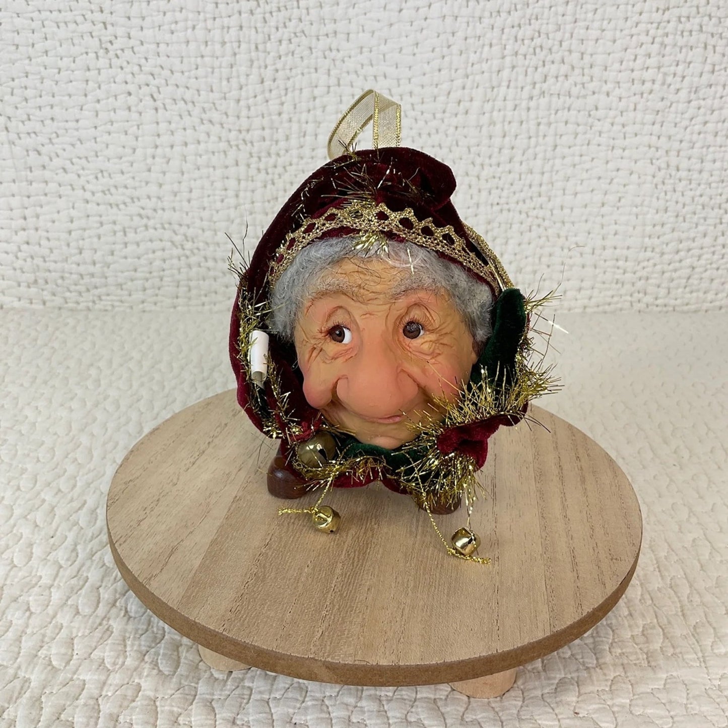 Vintage Kurt S. Adler Christmas Elder Elf’s Giggles & Snickers