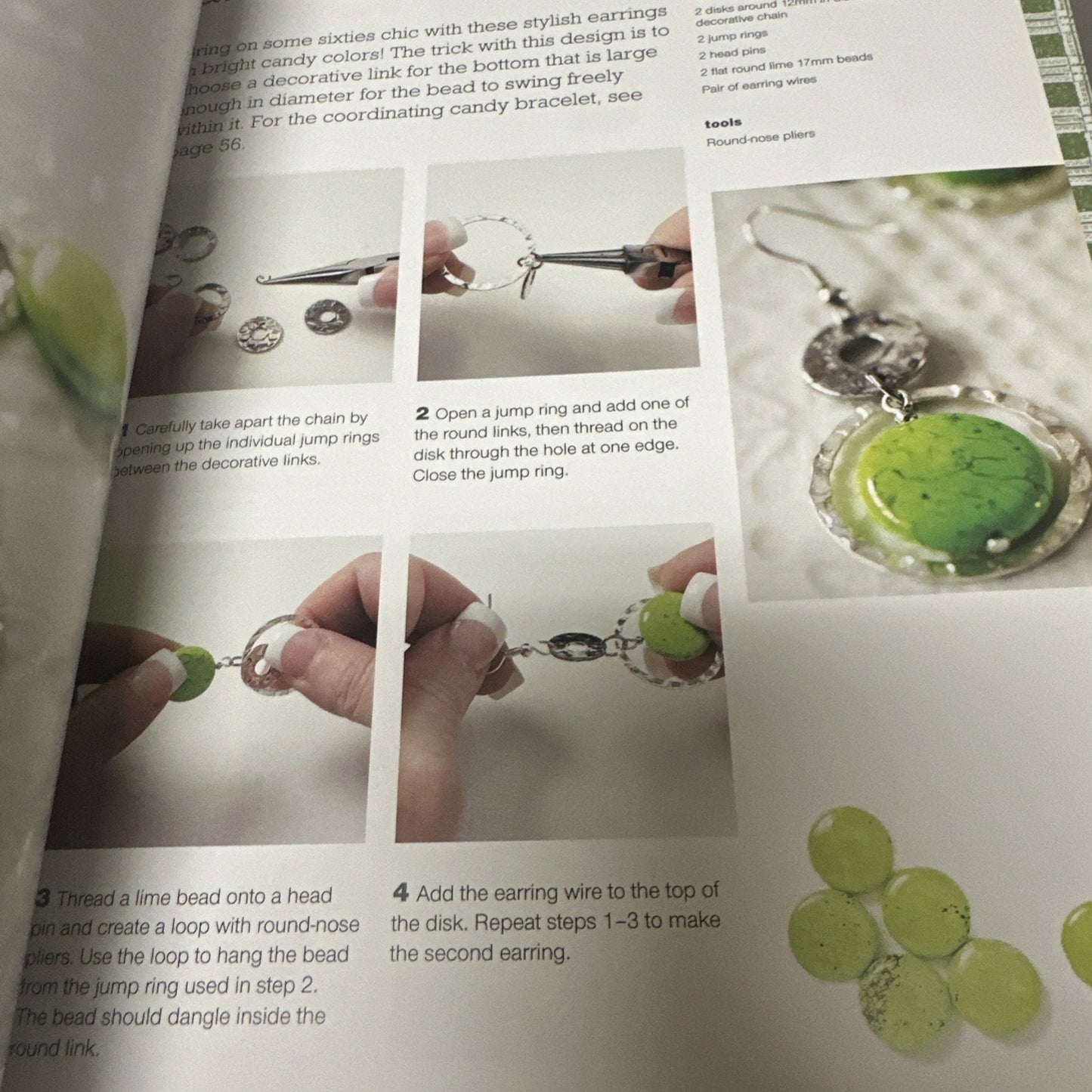 Beading in No Time 50 Step by Step Jewelry Designs by Linda Peterson Paperback