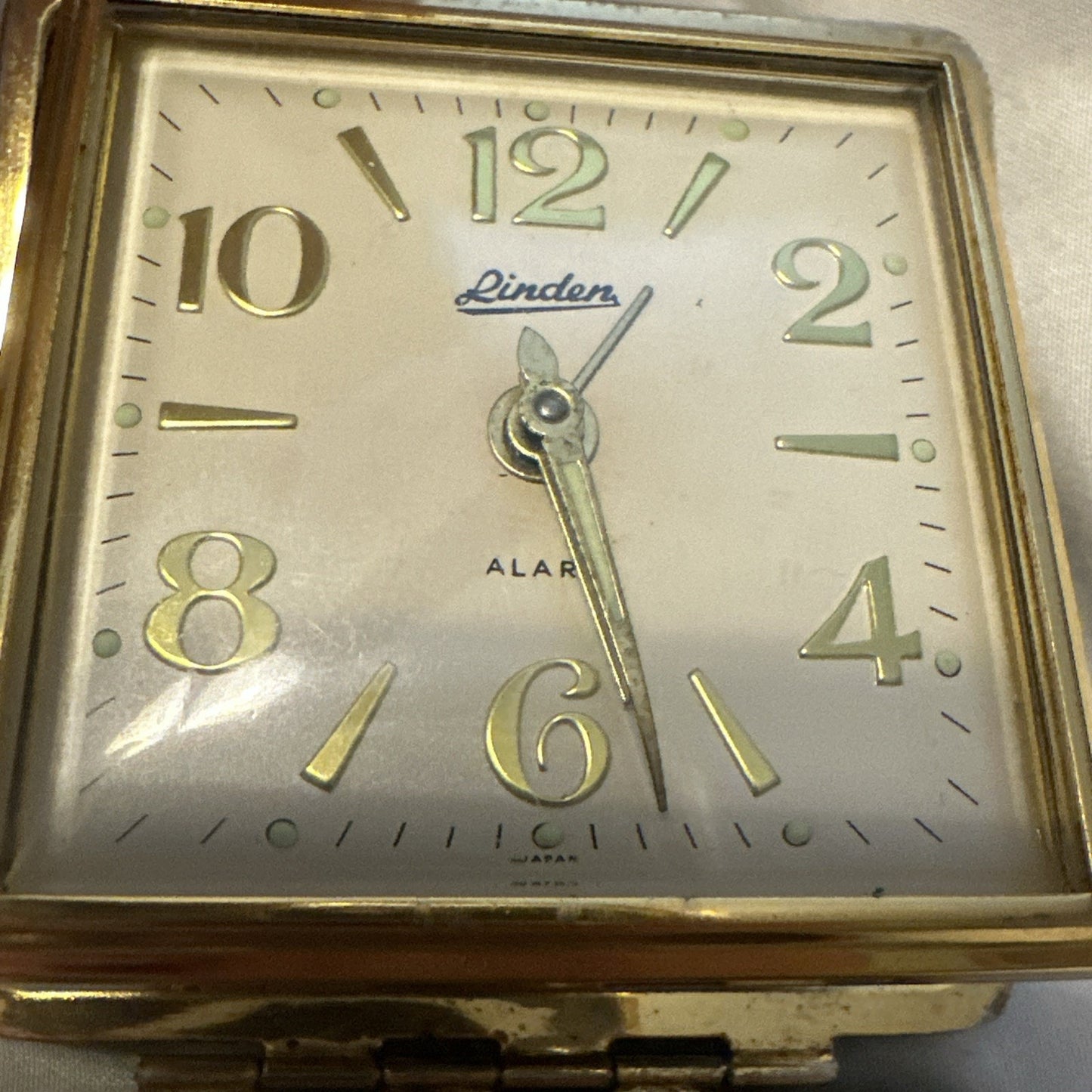 ca1940-50s Linden Travel Alarm Clock Germany