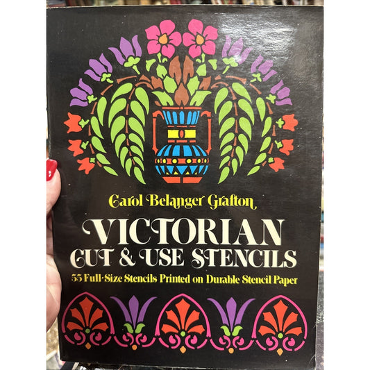 Victorian Cut and Use Stencils : 55-Full-Size Stencils Printed on Durable