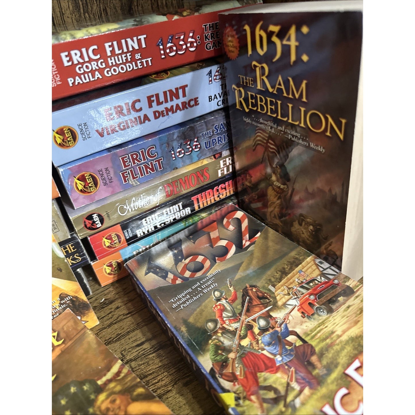 13 Ring of Fire Series Eric Flint 1632, Ring of Fire, 1634 Ram Rebellion, & More