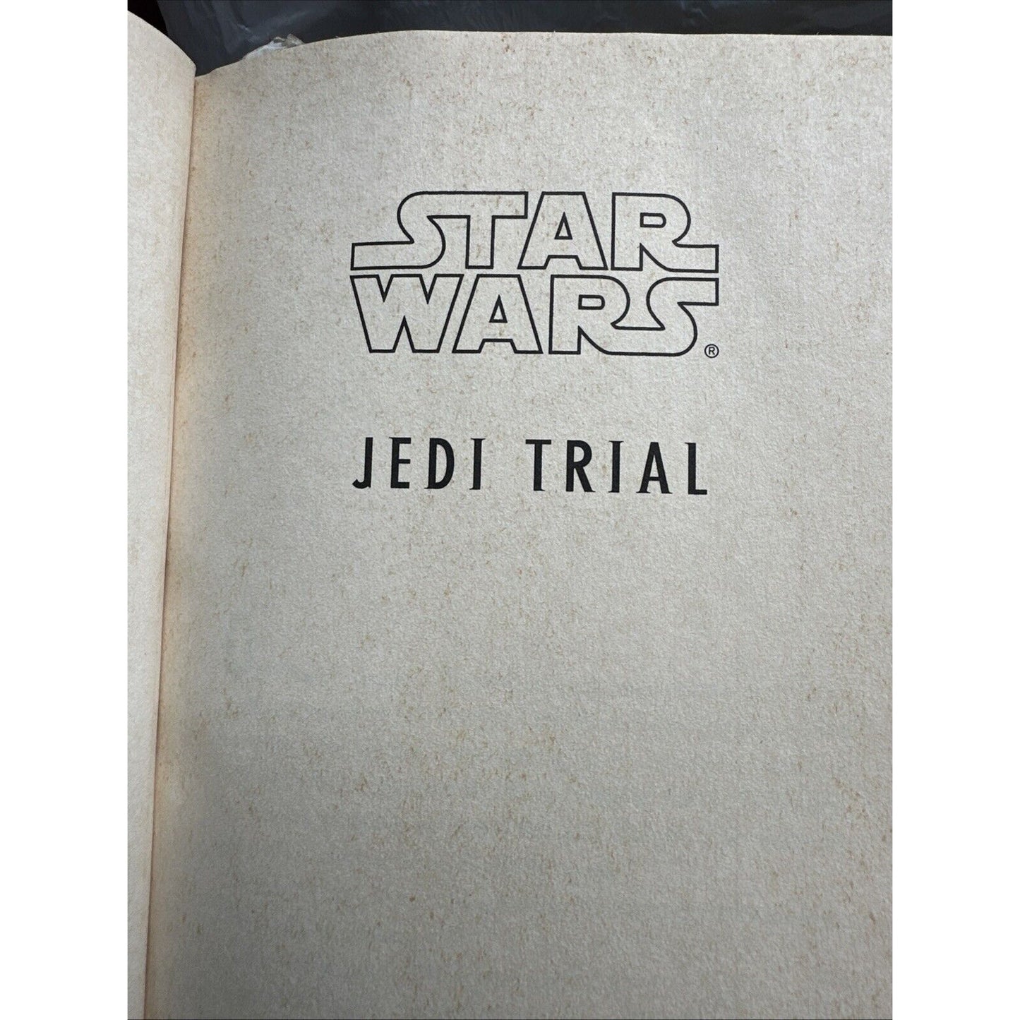 Star Wars Jedi Trial First Edition Hardcover