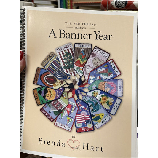 The Red Thread Presents A Banner Year by Brenda Hart 2002 Author Inscribed