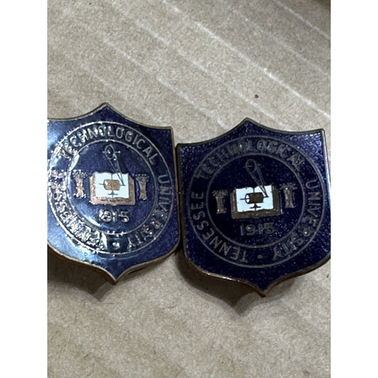 Army ROTC DI Pin: Tennessee Tech University - p/b, Meyer 9M Set Of 2