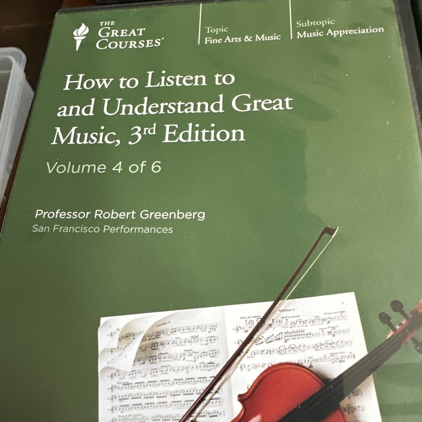 How to Listen to and Understand Great Music by Robert Greenberg (Compact Disc)