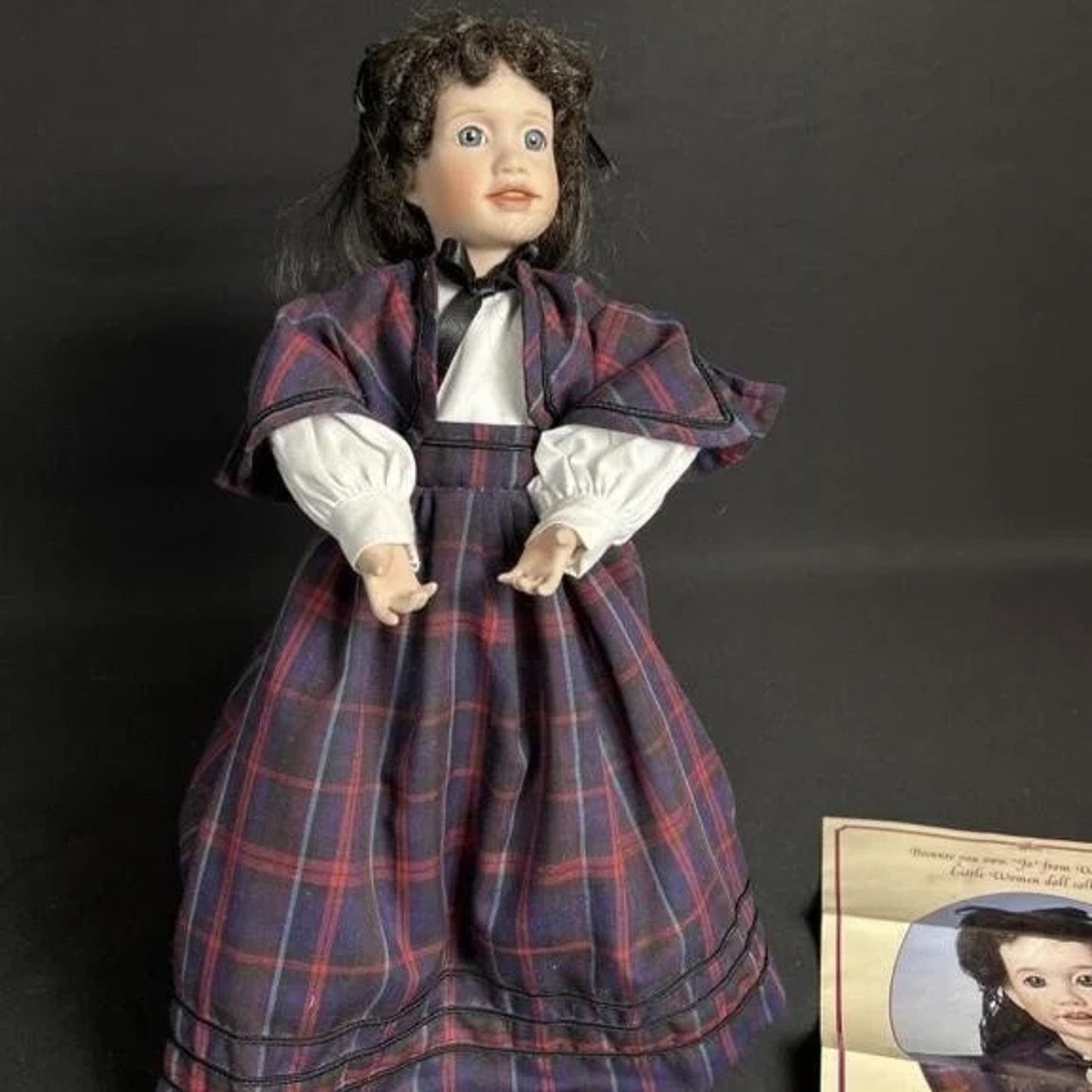 "Jo" Little women porcelain doll by Wendy Lawton 1993
