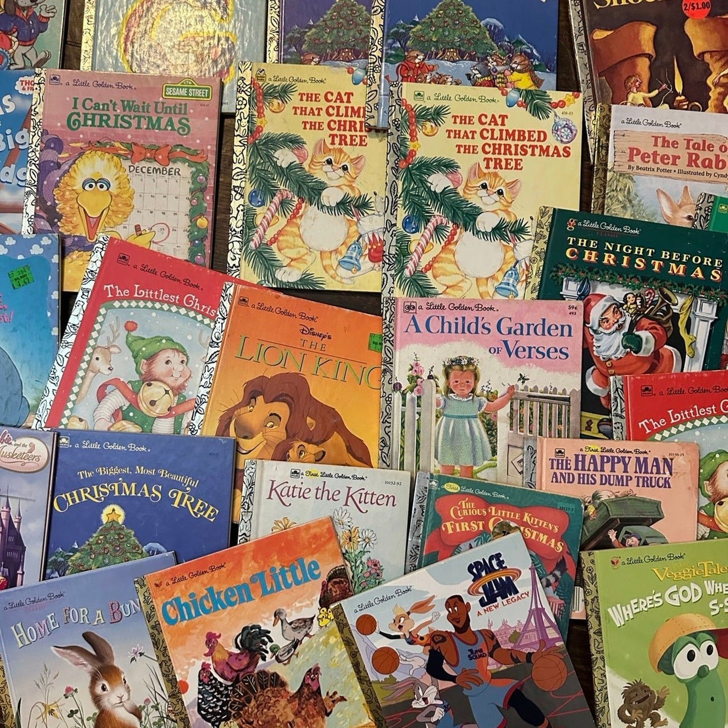 35 Random Little Golden Books