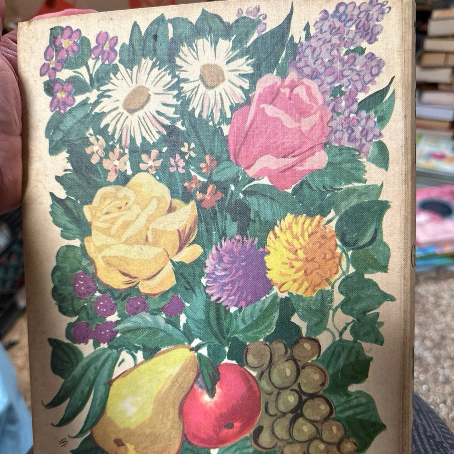 1968 New Garden Book Better Homes Old Vintage Book Binder