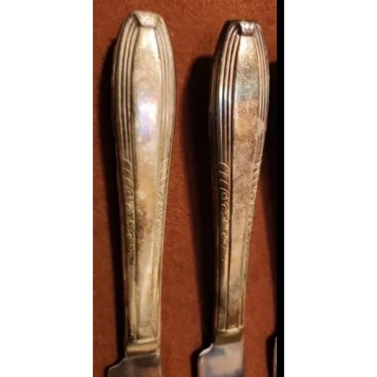 Vintage Harmony House plate AA+ flatware. 1940  certificate Pattern Serenade